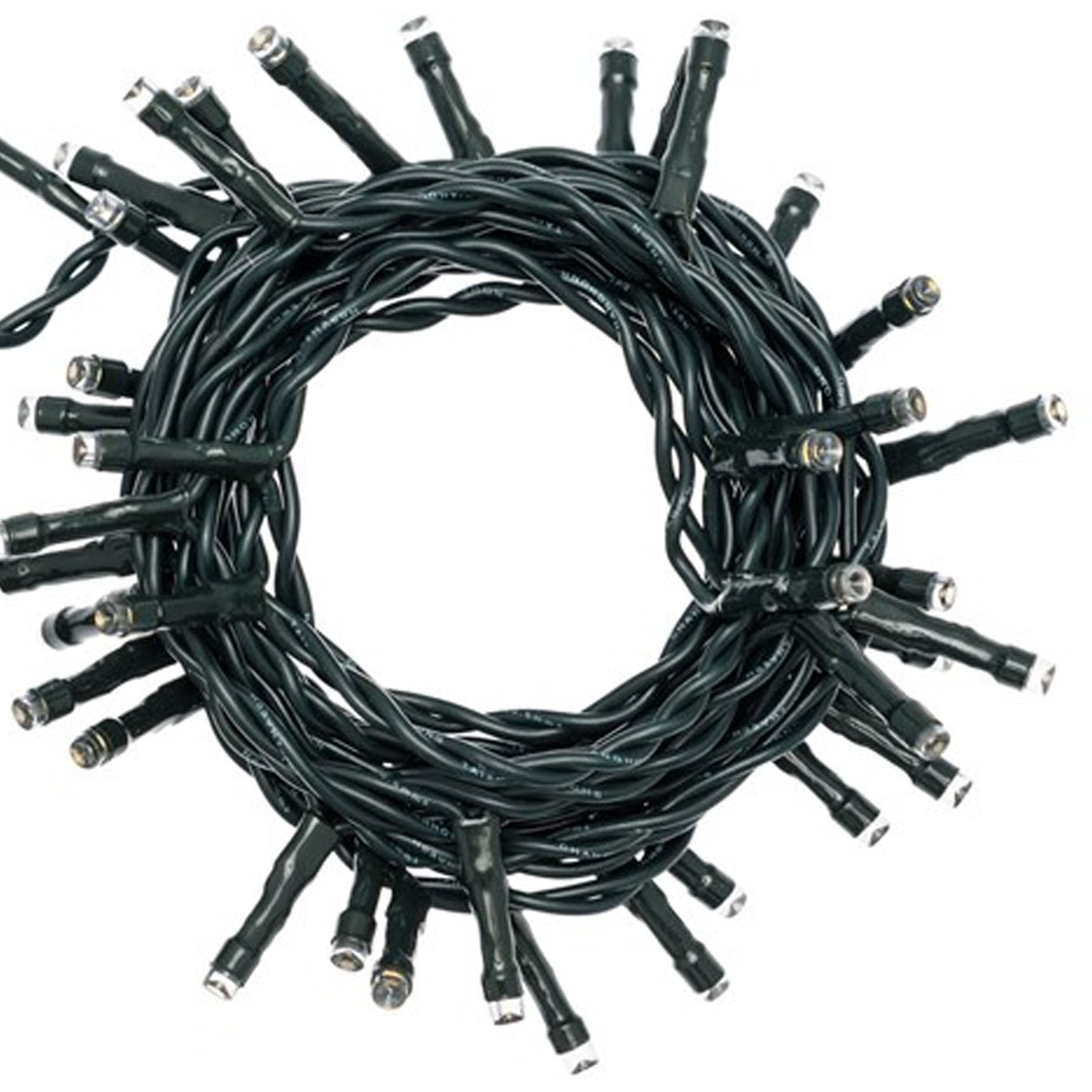DICTROLUX - Catena Luminosa 35 bollicine a Led Bianco Caldo - 6,8 metri